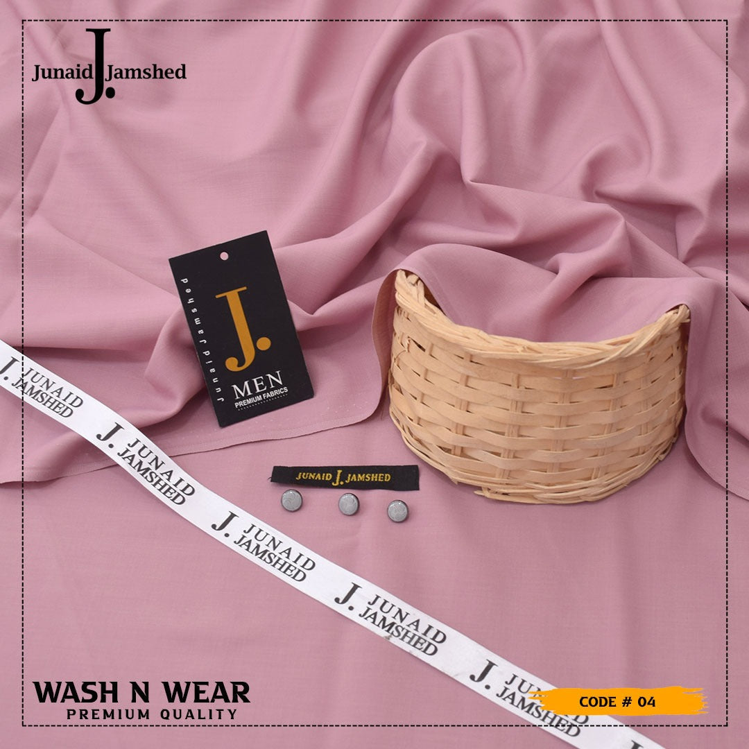 j. wash and wear suit in light pink