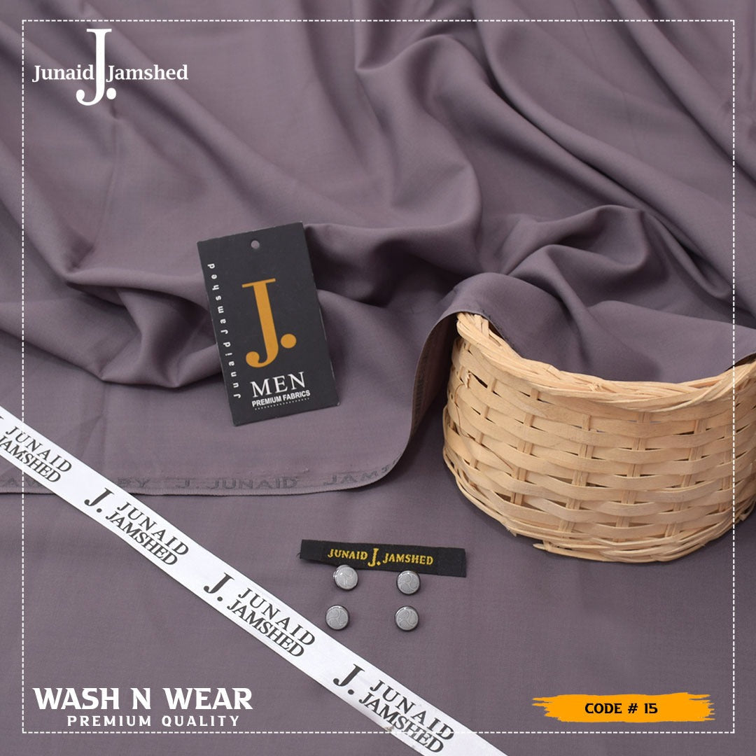 j. wash and wear suit in purple gray